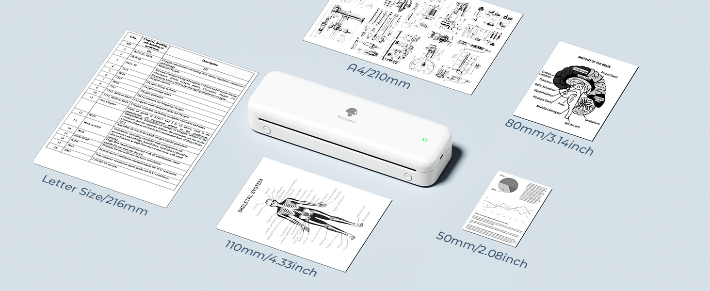 Amazon.co.jp: Phomemo M834 モバイルプリンター ポータブル サーマル